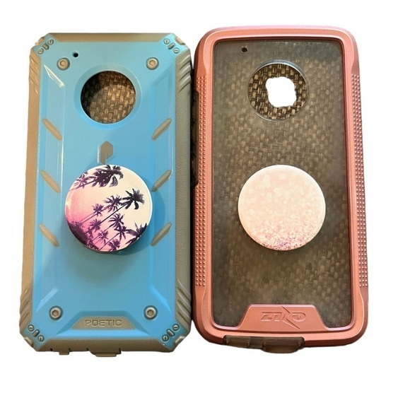 Motorola G5 Plus cases with pop socket - Picture 1 of 2